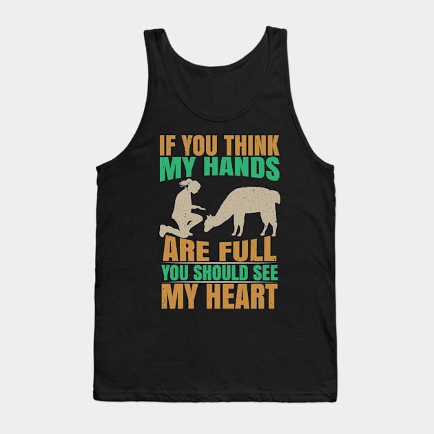 alpaca lovers Tank Top by reginaturner